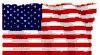 Flag USA Waves