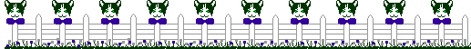 A Fence of Cats